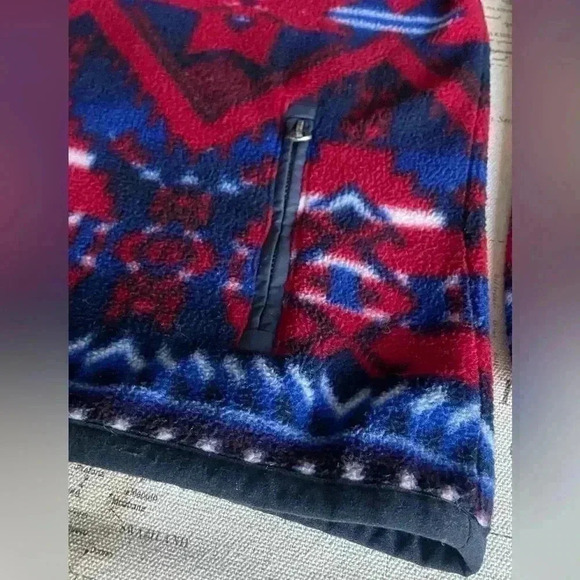 POLO Ralph Lauren Southwestern Fleece Pullover M -10/12 - Picture 4 of 6